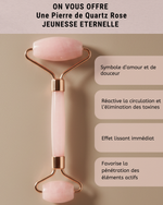 🎁 OFFERT : Pierre de Quartz Rose Jeunesse Eternelle